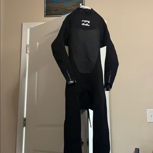Billabong back zip wetsuit